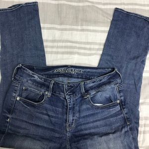 American Eagle cropped jeans